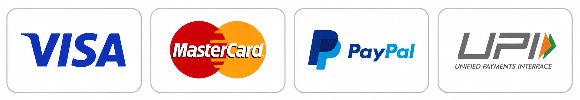 Accepted Payment Methods
